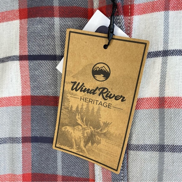 Wind River Plaid Flannel Shirt Heritage Men’s (Unisex) XL New With Tags - Picture 3 of 10